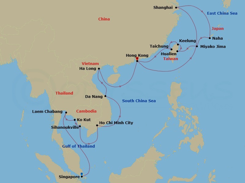 Cruise Map