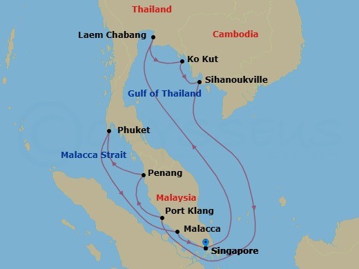 Cruise Map