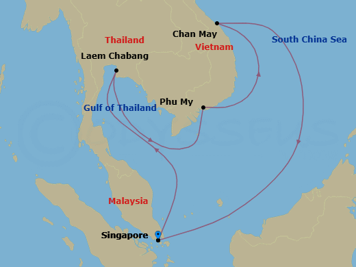Cruise Map
