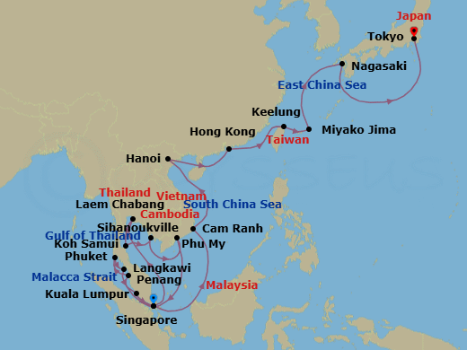Cruise Map