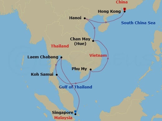 Cruise Map