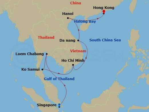 Cruise Map
