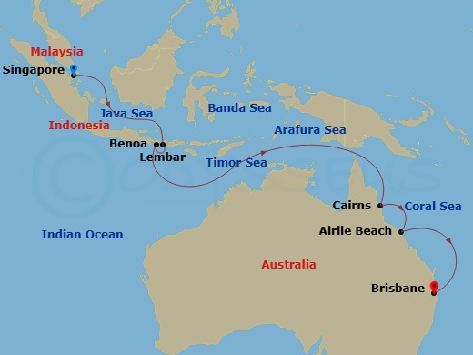 Cruise Map