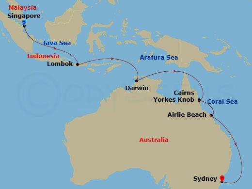 Cruise Map