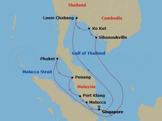 Cruise Map