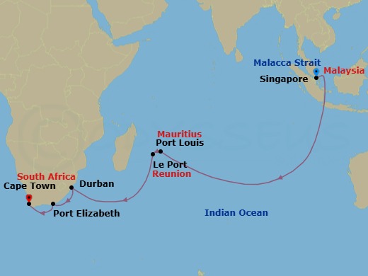 Cruise Map