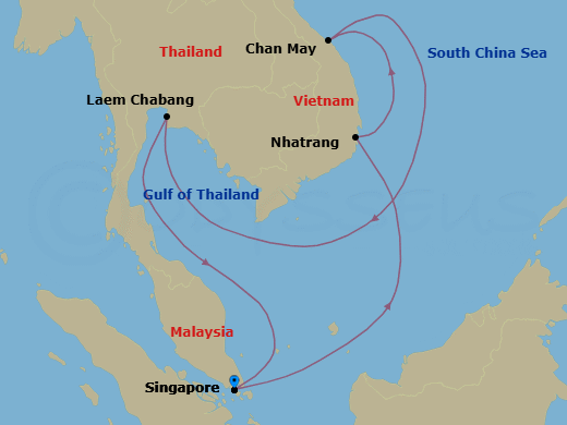 Cruise Map