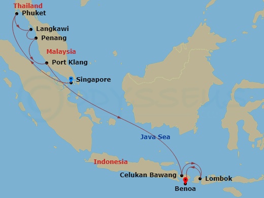 Cruise Map
