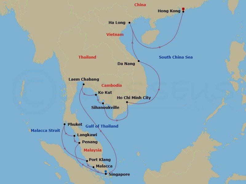 Cruise Map