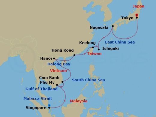 Cruise Map