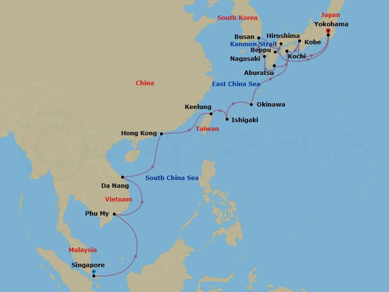 Cruise Map