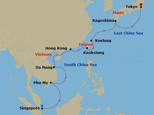 Cruise Map