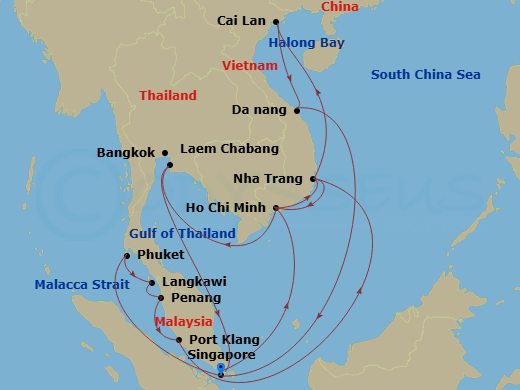 Cruise Map