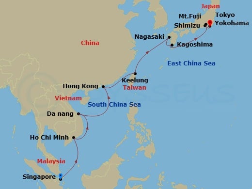 Cruise Map