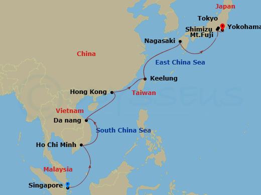 Cruise Map