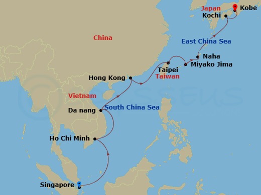 Cruise Map