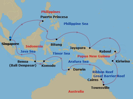 Cruise Map