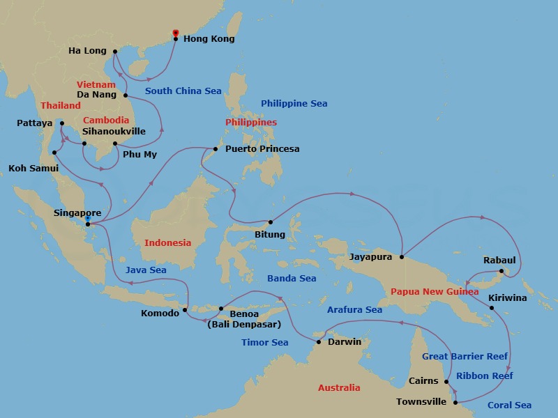 Cruise Map