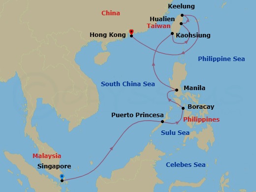 Cruise Map