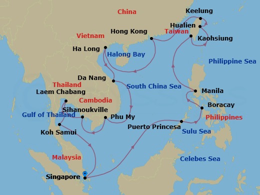 Cruise Map