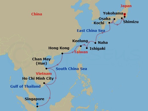 Cruise Map