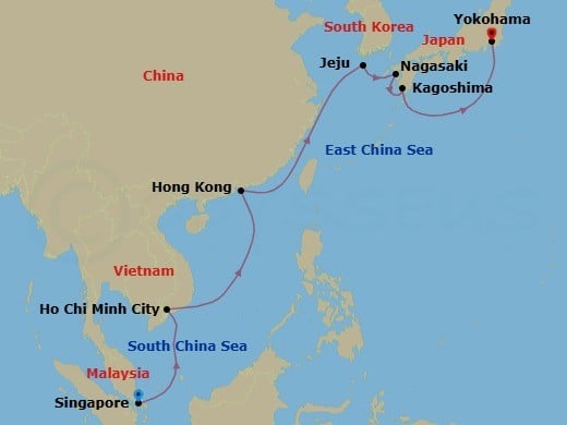 Cruise Map