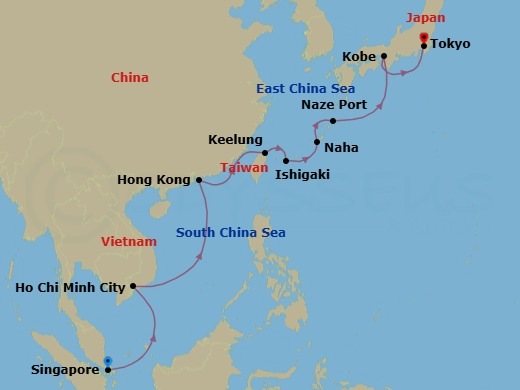 Cruise Map