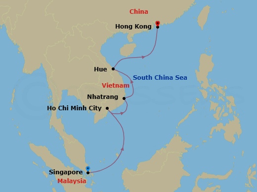 Cruise Map