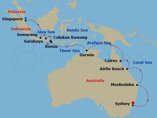 Cruise Map