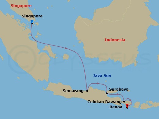 Cruise Map