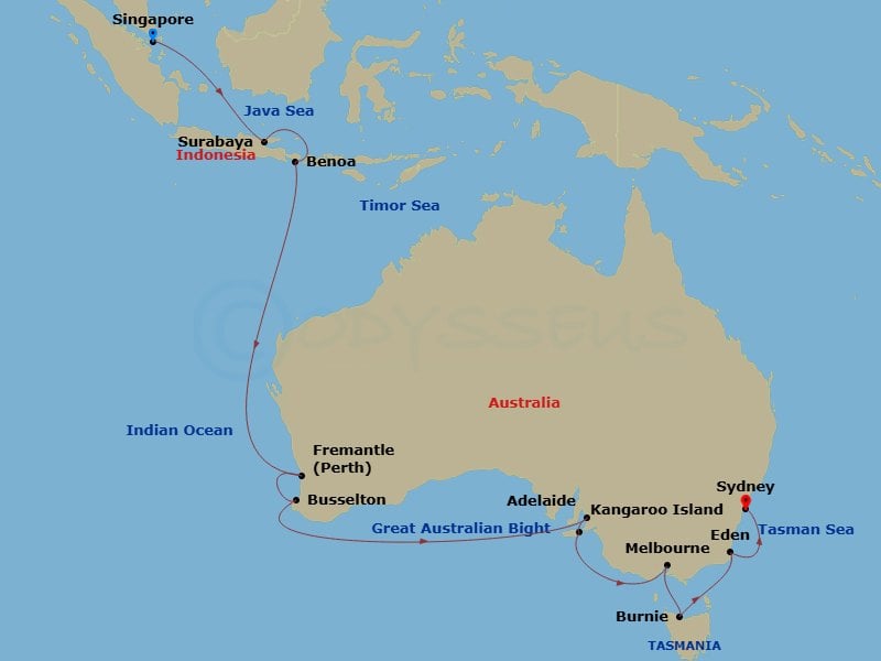 Cruise Map