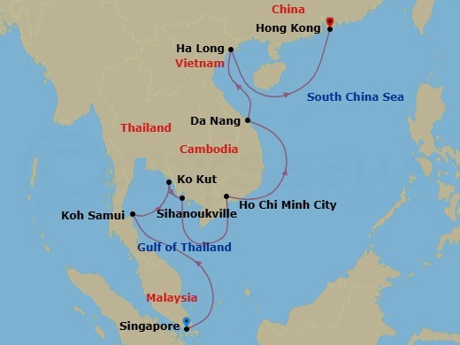 Cruise Map