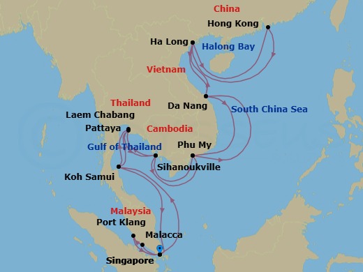 Cruise Map