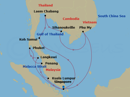 Cruise Map
