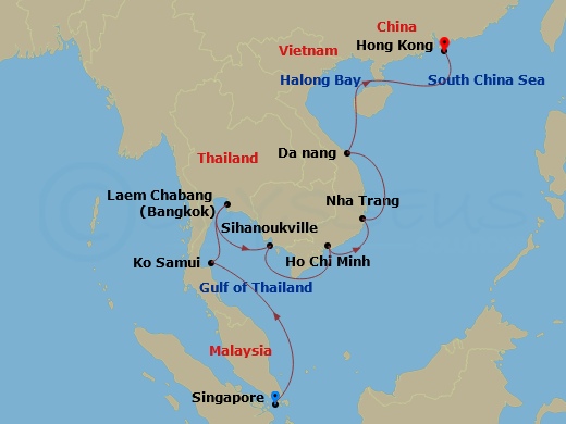 Cruise Map