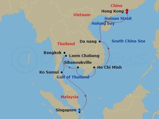 Cruise Map