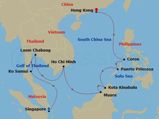 Cruise Map