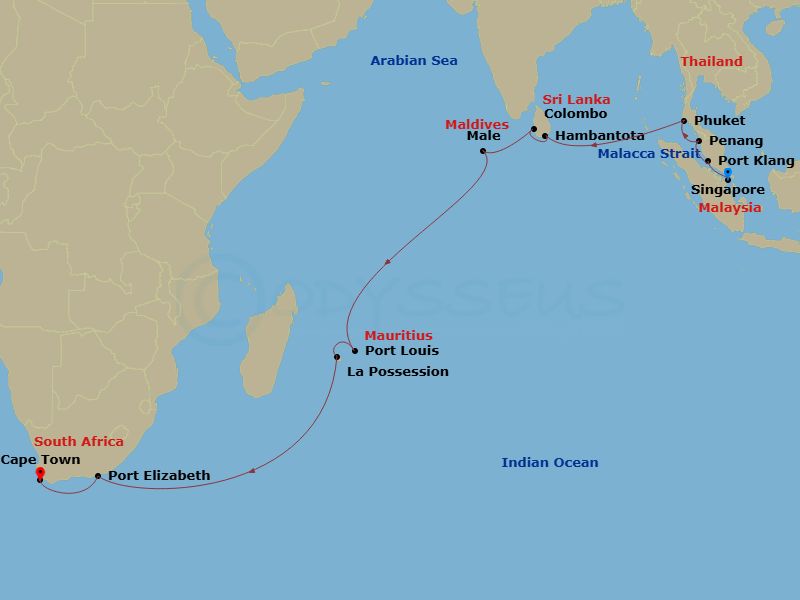 Cruise Map