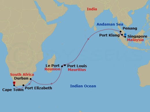 Cruise Map
