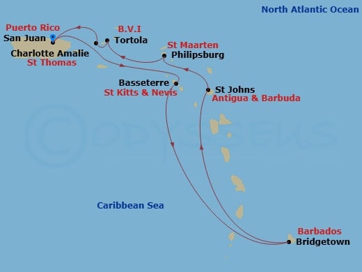 Cruise Map