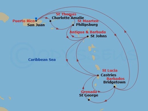 Cruise Map