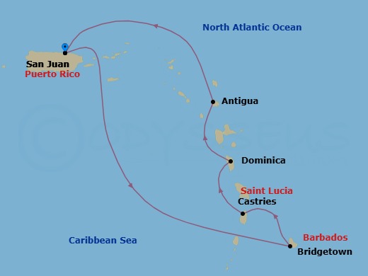 Cruise Map
