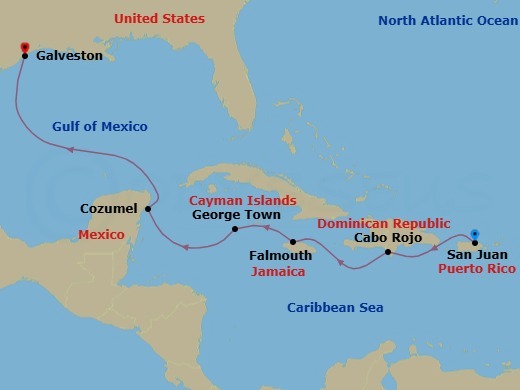 Cruise Map