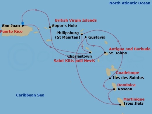 Cruise Map