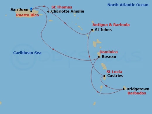 Cruise Map