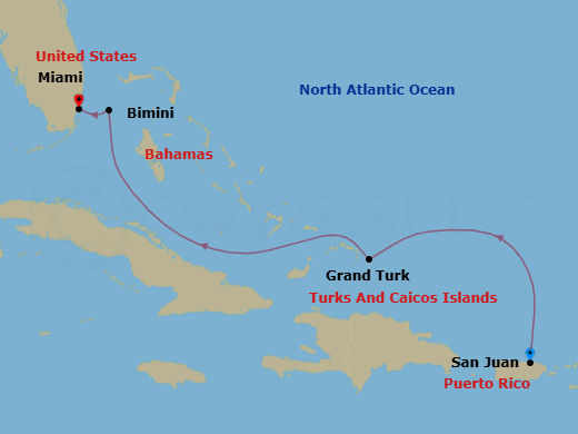 Cruise Map