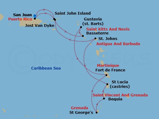 Cruise Map