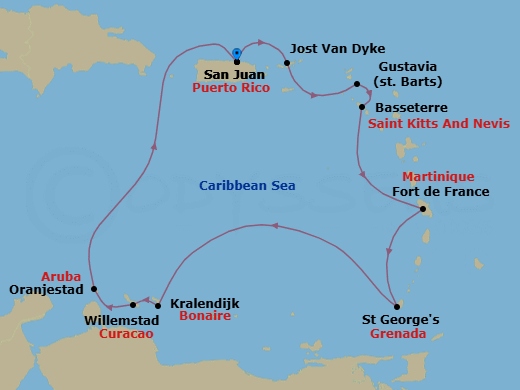 Cruise Map