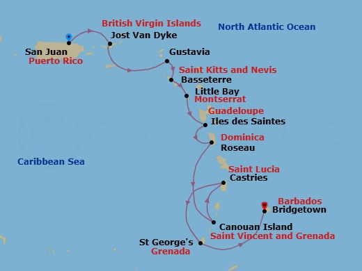 Cruise Map