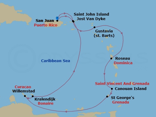 Cruise Map